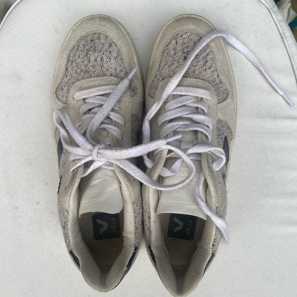 Veja V-10 Suede Tweed Sneakers 37 US6 - Picture 7 of 10